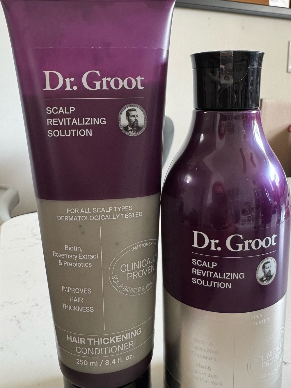 Scalp Revitalizing Solution Hair Thickening Shampoo & Conditioner